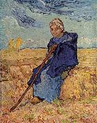 Vincent Van Gogh Die Hirtin Spain oil painting artist